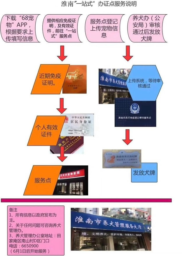 淮南养犬证 安徽淮南市养犬证怎么办理
