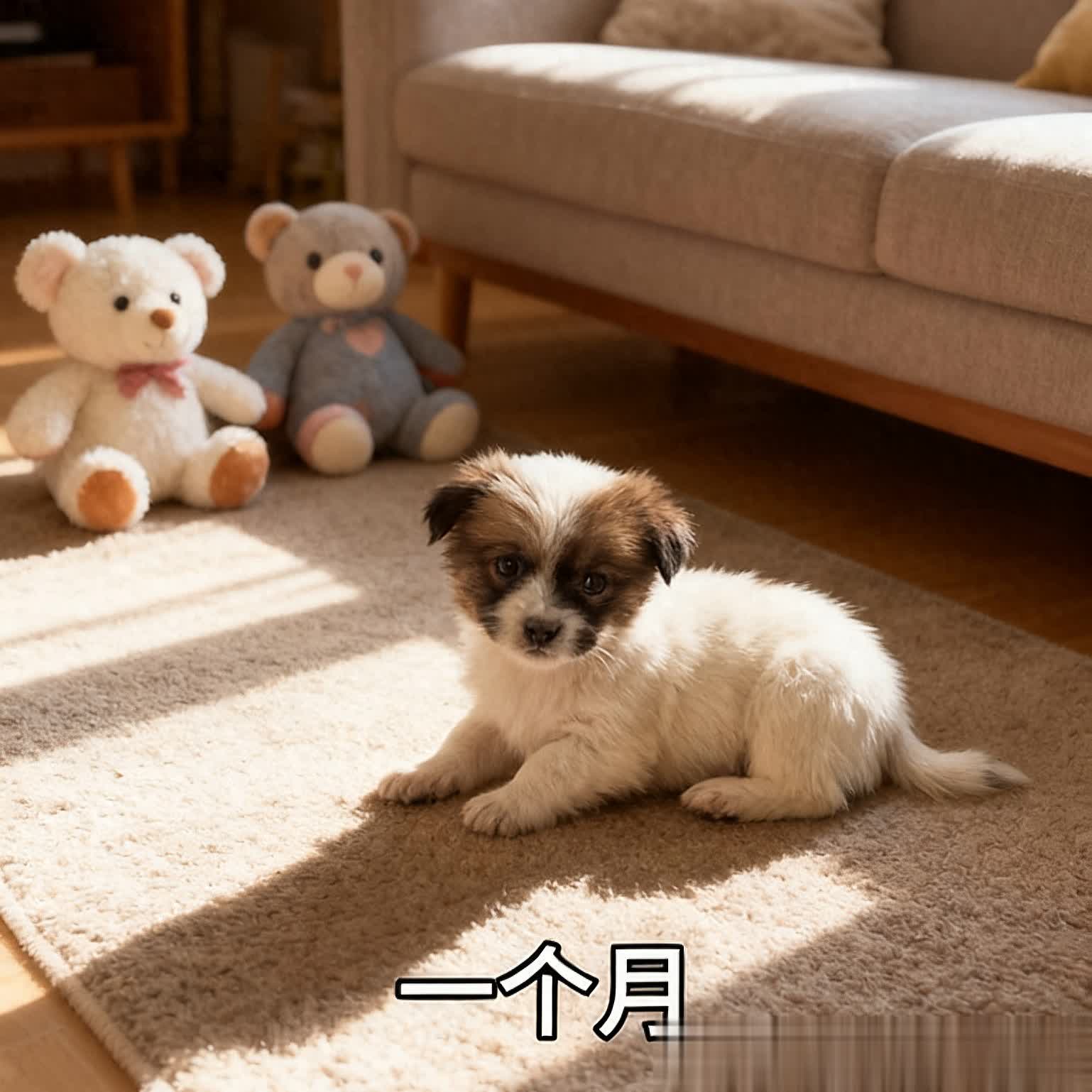 爆笑！网友养串串小狗颜值观察日记，一月萌六月崩！